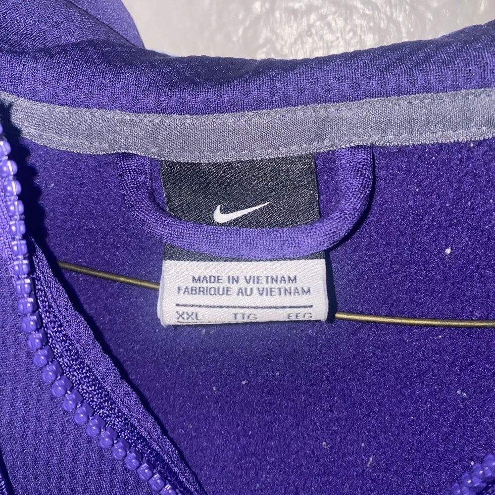 UW Huskies Nike Performance Zip Up Hoodie